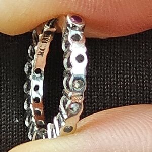 Roberto Coin Inside Out Hoop Earrings